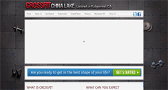 Desktop Screenshot of crossfitchinalake.com